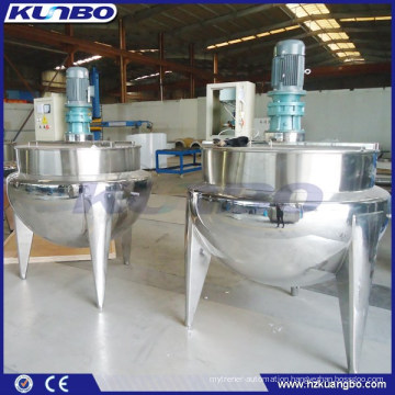 KUNBO Stainless Steel Double Jacket Tank Steam Jacketed Kettle